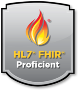 HL7 FHIR R4 Proficiency Exam Badge